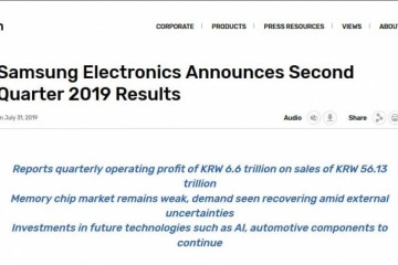 三星季度利润腰斩：芯片、手机业务具体表现惨淡