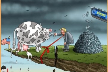 债台高筑美债打破24.9万亿美元后2季度特朗普还要借3万亿