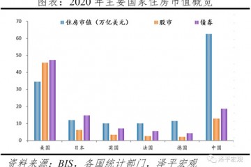 任泽平2020年中国住房市值为62.6万亿美元半数集中在粤沪京苏浙鲁